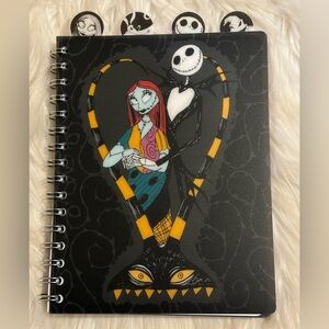 Disney Nightmare Before Christmas Jack Skellington and Friend’s Notebook